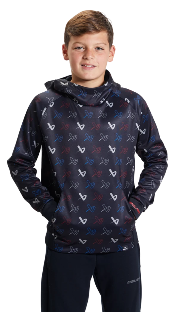Bauer Icon Repeat Hoodie Youth