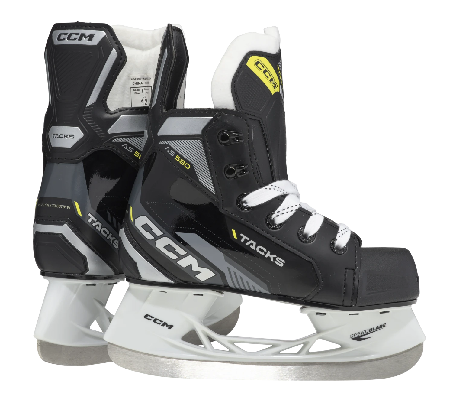 CCM Tacks AS-580 Youth Hockey Skates