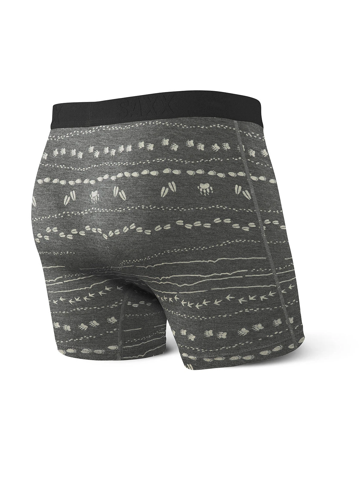 SAXX Ultra Boxer Brief Grey Animal Traffic - Image 2