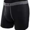 SAXX Platinum Boxer Brief Fly Black