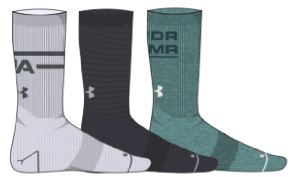 Under Armour Phenom Graphic Crew Senior Socks (3-Pack) - Image 2