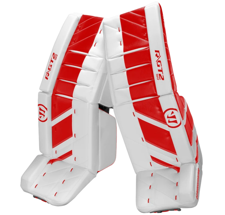 Warrior Ritual GT2 Senior Goalie Pads (w/ Knee Pads) - Image 8